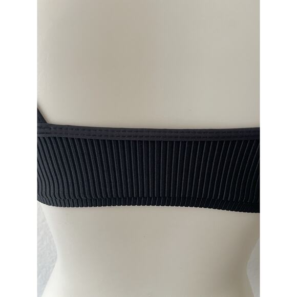 Frankies Swim Knotted Bikini Top Ribbed Swimwear Greer - Picture 6 of 8